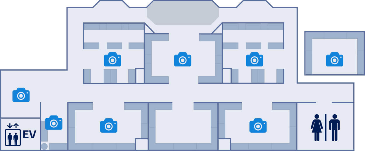 フロアマップの画像