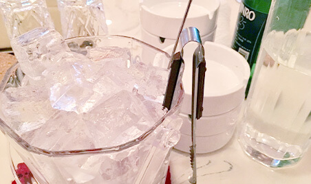 アイス交換や灰皿交換