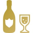 お酒・シャンパンに関するアイコン画像