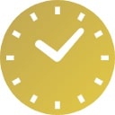 時間を表す時計の画像