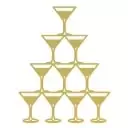 シャンパンタワーの画像