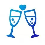 お酒を注文してもらう画像