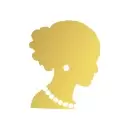 華やかな女性の画像